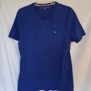 Tommy Hilfiger Blue Fitted Polo T-Shirt